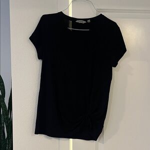 Athleta Black Knot Front Women's Top